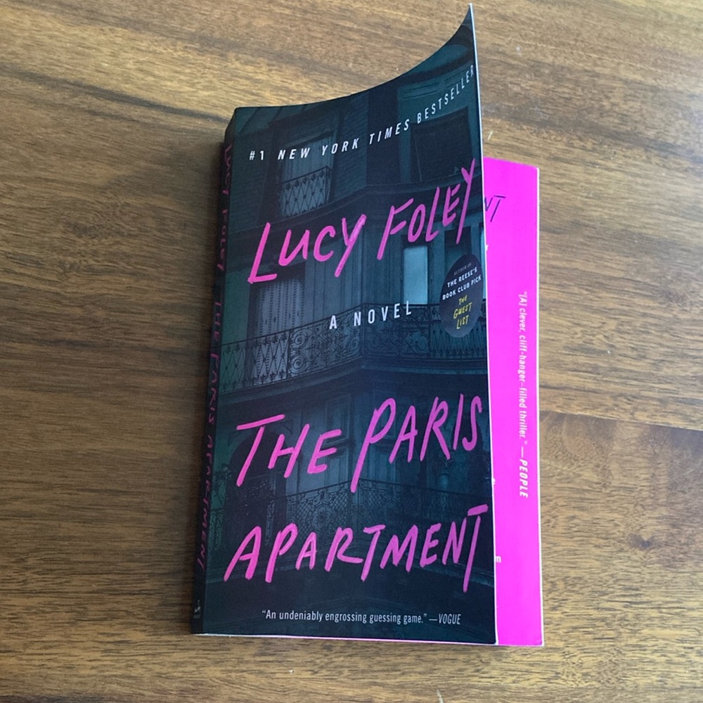 The Paris Apartment by Lucy Foley paperback book